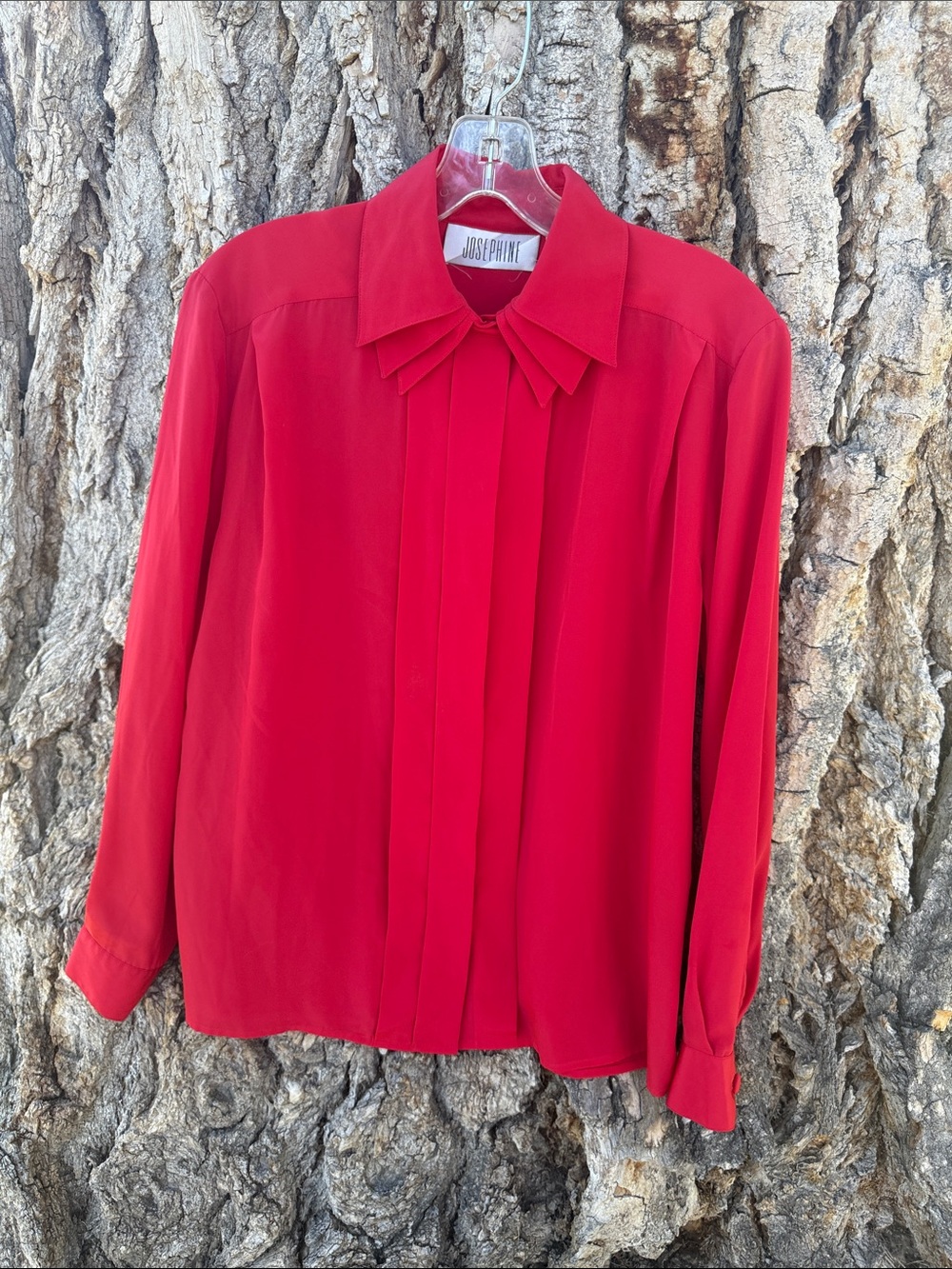 Josephine vintage blouse hidden button down